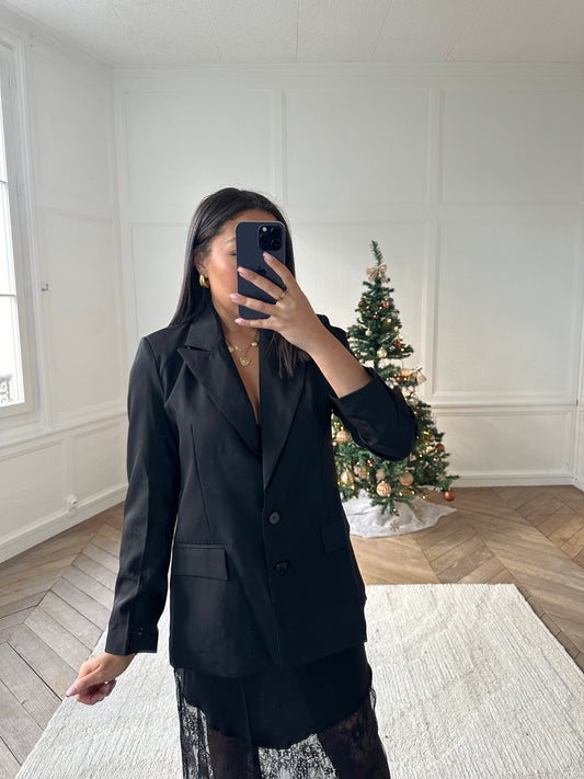 Blazer noir Maeva