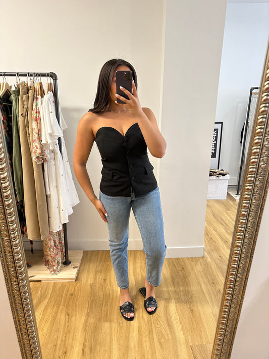 Bustier Zara - noir