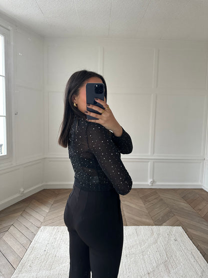 Top à strass